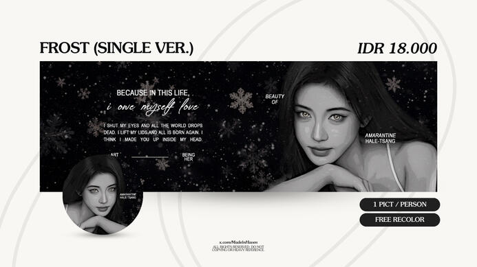 FROST (SINGLE Ver.) | IDR 18.000