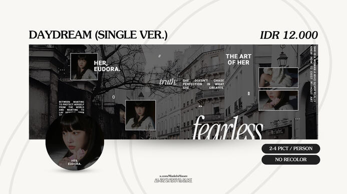 DAYDREAM (SINGLE Ver.) | IDR 12.000