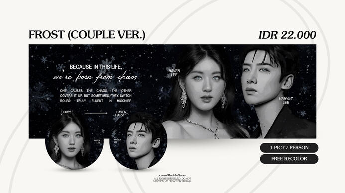 FROST (COUPLE Ver.) | IDR 22.000