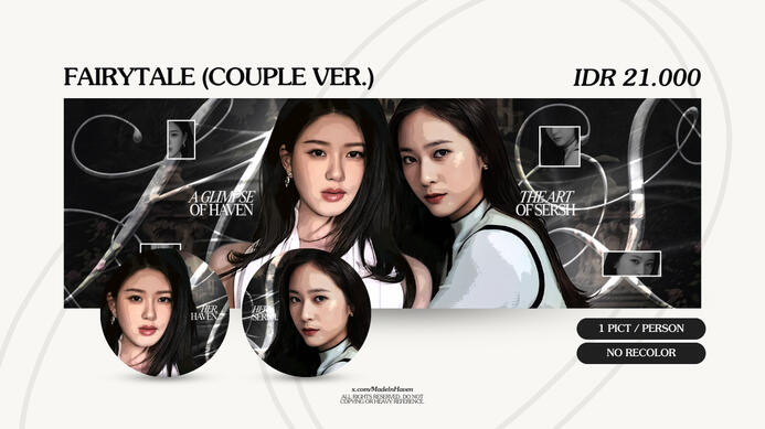FAIRYTALE (COUPLE Ver.) | IDR 21.000