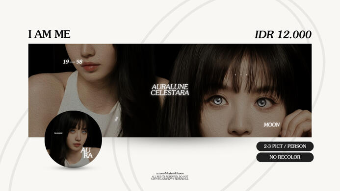 I AM ME | IDR 12.000