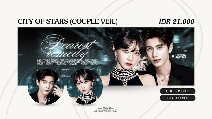 CITY OF STARS (COUPLE Ver.) | IDR 21.000