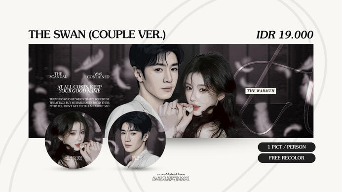 THE SWAN (COUPLE Ver.) | IDR 19.000