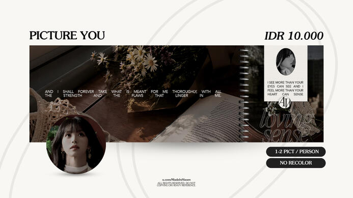 PICTURE YOU | IDR 10.000