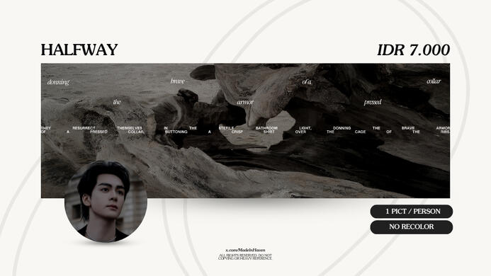 HALFWAY | IDR 7.000