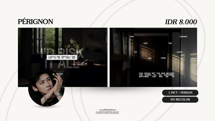 PÉRIGNON | IDR 8.000
