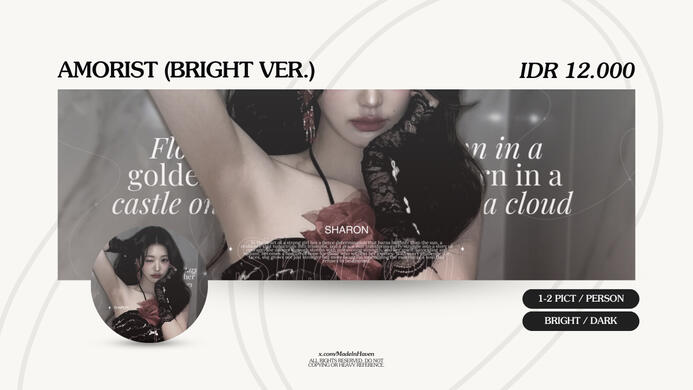AMORIST (BRIGHT Ver.) | IDR 12.000