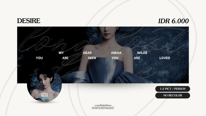DESIRE | IDR 6.000
