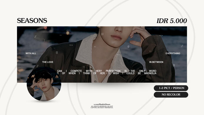 SEASONS | IDR 5.000