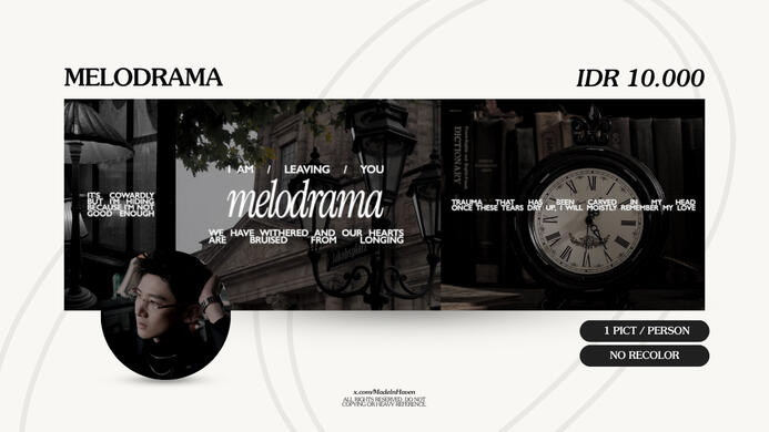 MELODRAMA | IDR 10.000