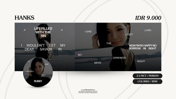 HANKS | IDR 9.000